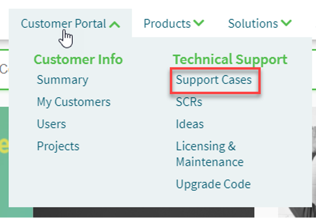 Support Cases