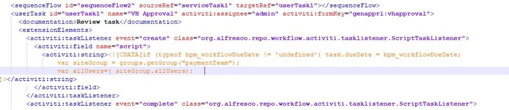 workflow bpmn20.xml file