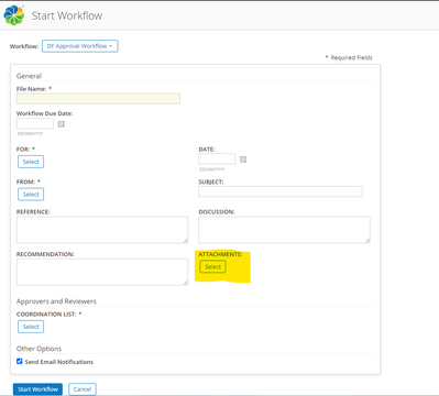 Pic1 - Start Workflow